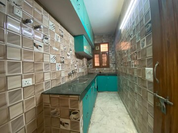 Kitchen in 2 BHK Builder Floor at Paschim Vihar – for Rent