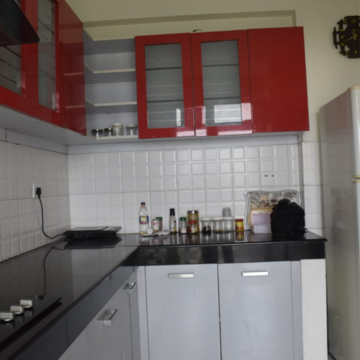 Kitchen in 4 BHK Apartment at BPTP Park Prime, Sector 66 – for Rent