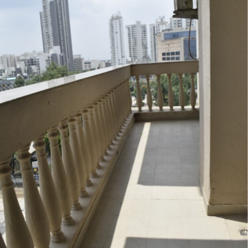 Balcony in 4 BHK Apartment at BPTP Park Prime, Sector 66 – for Rent