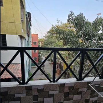 Staircase in 1 BHK Apartment at Wadgaon Sheri – for Rent