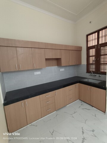Kitchen in 2 BHK Independent House at Jankipuram Extension – for Sale