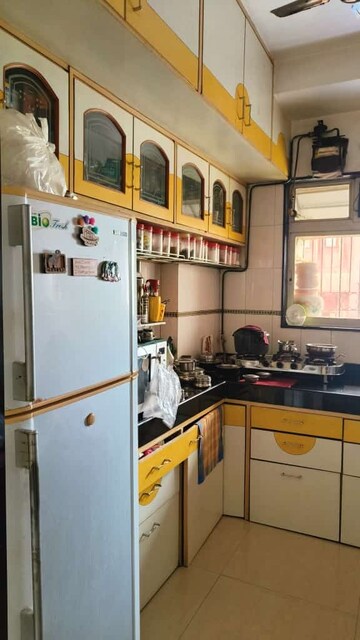 Kitchen in 1.5 BHK Apartment at Kalpak Estate, Wadala – for Rent