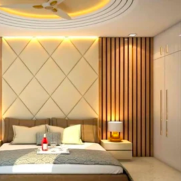 Bedroom in 3 BHK Builder Floor at RWA Residential Society Sector 46, Jharsa – for Rent