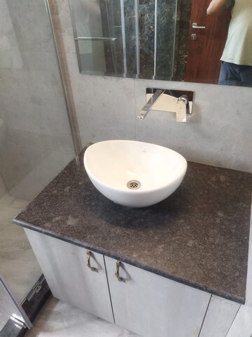 Bathroom in 3 BHK Builder Floor at East Of Kailash – for Rent