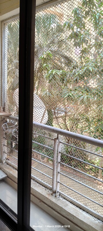 Balcony in 1 BHK Apartment at Bhandup Subhakamana CHS, Bhandup East – for Rent