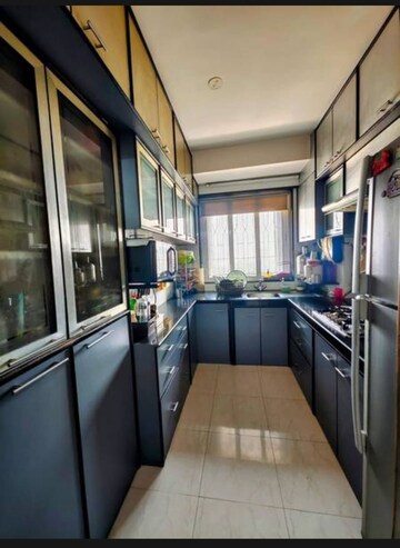 Kitchen in 2 BHK Apartment at Chandak Cornerstone, Worli – for Rent