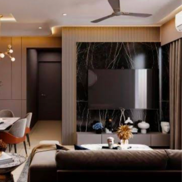Living Room in 3 BHK Builder Floor at Uppal Southend, Sector 49 – for Sale