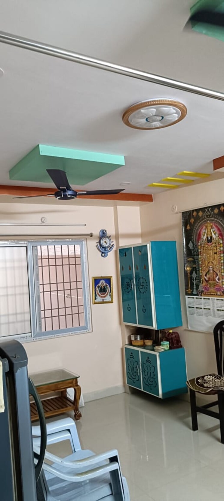 Living Room, krm colony 2 Bedroom 970 Sq.Ft. Apartment In Krm Colony Vizag 8284119