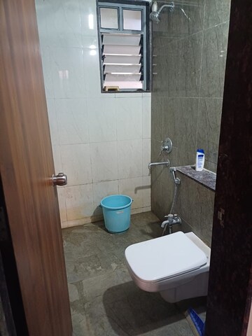 Bathroom in 2 BHK Apartment at Saarrthi Skybay II, Mahalunge – for Rent