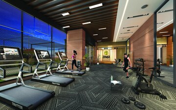 Gym in 4 BHK Apartment at Ruparel Jewel, Parel – for Sale