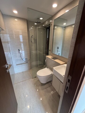 Bathroom in 2 BHK Apartment at Hiranandani Castle Rock, Powai – for Rent