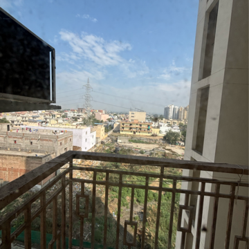 Balcony in 2 BHK Apartment at Shree Vardhman Mantra, Ramgarh Dhani – for Rent