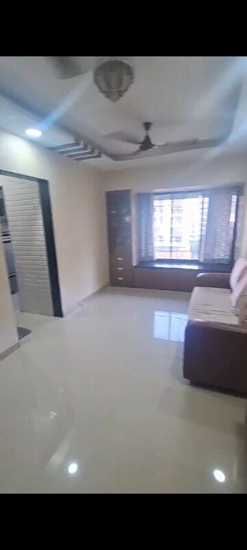 Living Room in 1 BHK Apartment at Aakash Nidhi, Mira Road – for Rent