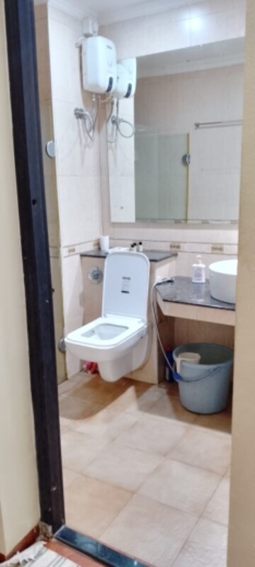 Bathroom in 2 BHK Apartment at Arpora – for Rent