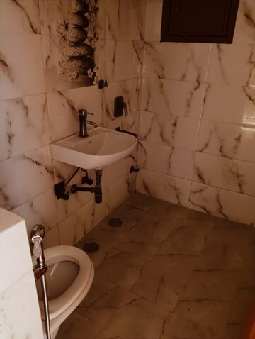 Bathroom in 4 BHK Apartment at Dwarka – for Rent