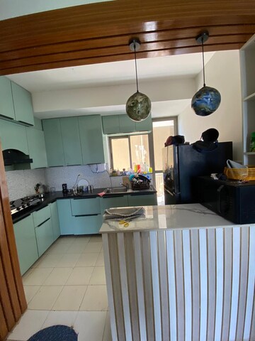 Kitchen in 2 BHK Apartment at Unitech Uniworld Gardens 2, Sector 47 – for Rent