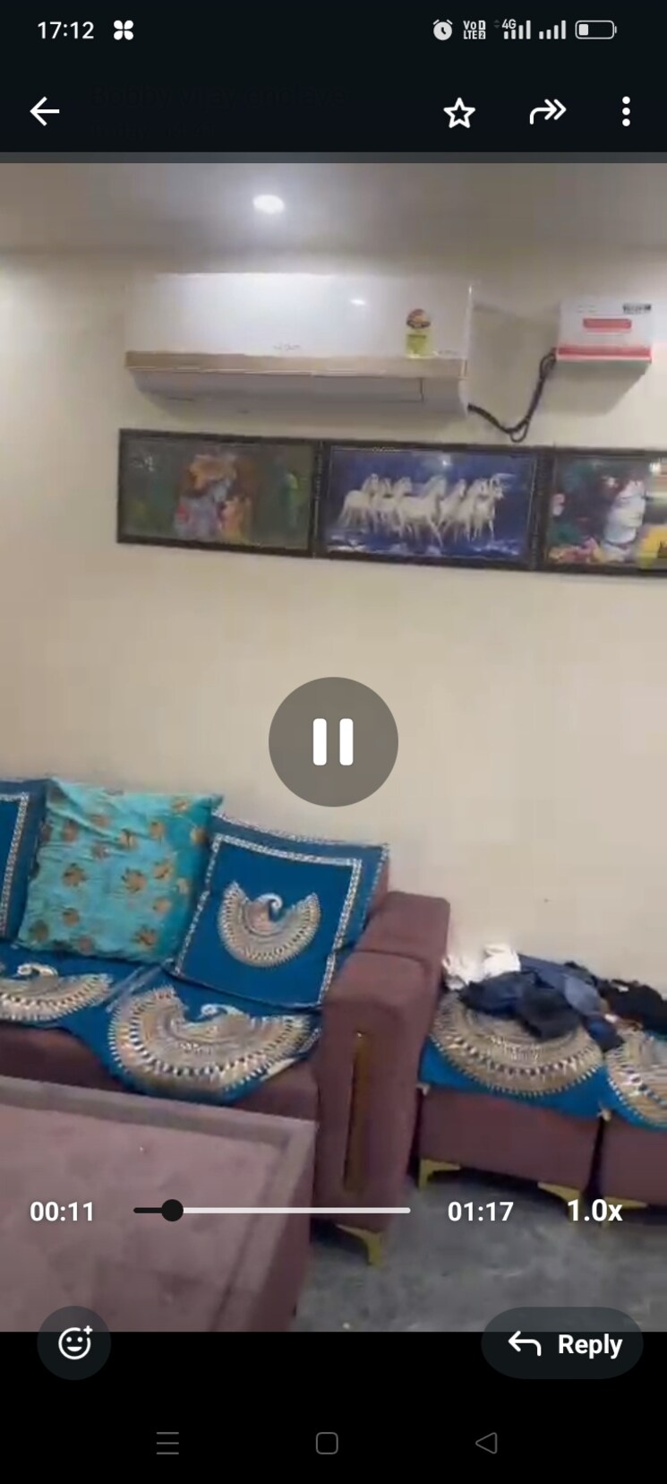 Bedroom, vijay enclave 3 Bedroom 999 Sq.Ft. Builder Floor In Vijay Enclave Delhi 8284541