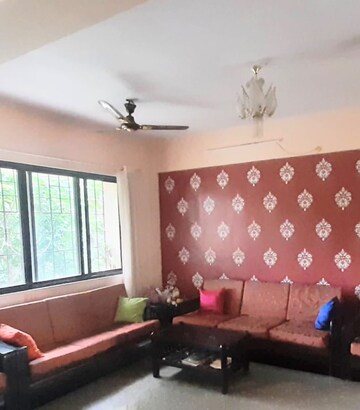 Living Room in 3 BHK Apartment at Seawoods – for Sale