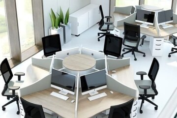 Team Area in  Office Space at CIty Square Shivaji Nagar, Shivajinagar – for Rent