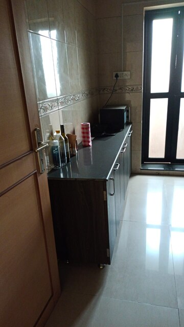 Kitchen in 1 BHK Apartment at Aspen Park, Goregaon East – for Rent