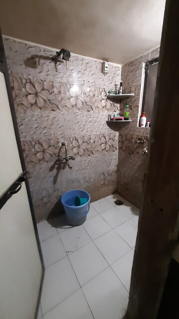 Bathroom in 1 RK Apartment at Jai Vighnaharta CHS, Kalyan East – for Rent