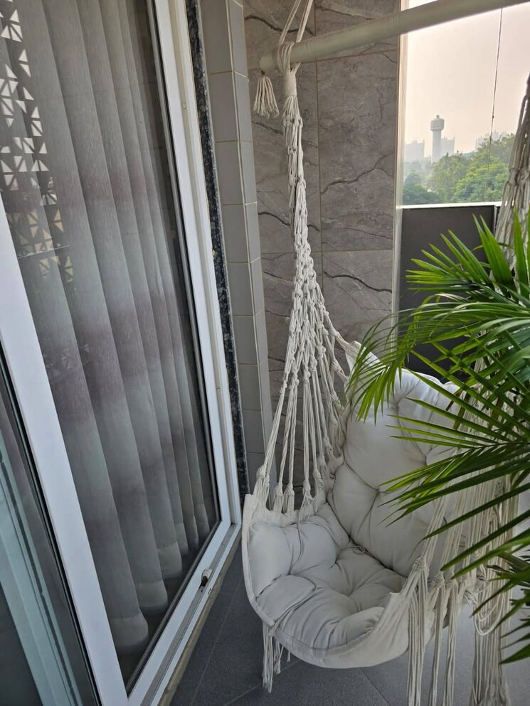 Balcony, knowledge park v greater noida 2 Bedroom 1090 Sq.Ft. Builder Floor In Knowledge Park V Greater Noida Greater Noida 8284874