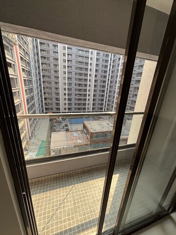 Balcony in 2 BHK Apartment at Roshan Milestone, Tathawade – for Rent