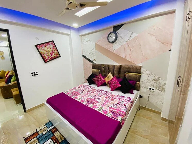 Bedroom, upsidc site b 3 Bedroom 1500 Sq.Ft. Builder Floor In Upsidc Site B Greater Noida 8284891