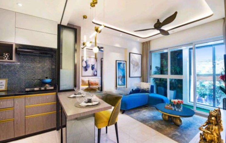 Living Room, lodha-amara 2 Bedroom 557 Sq.Ft. Apartment In Kolshet Road Thane 8284911