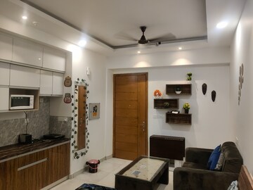Living Room in 3 BHK Builder Floor at Upsidc Site B – for Sale