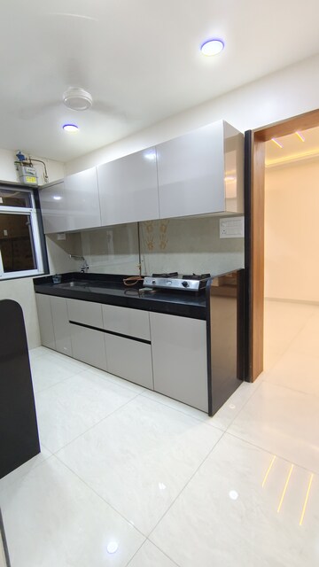Kitchen in 2 BHK Apartment at Prime CHS, Mulund East – for Rent