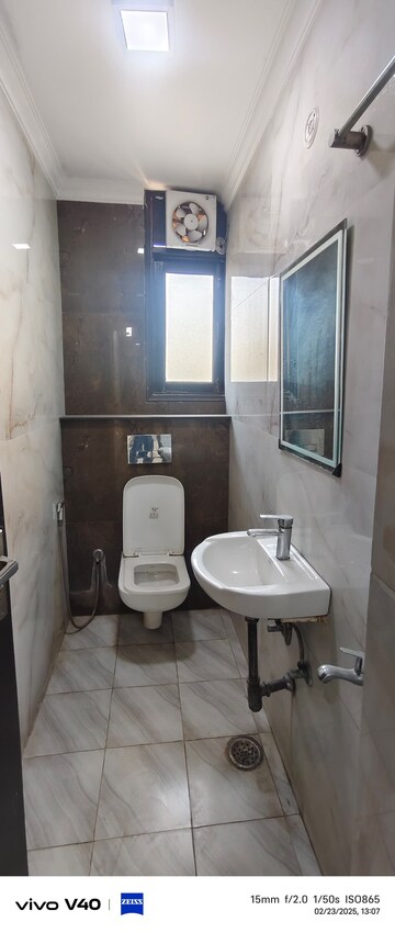 Bathroom in 2 BHK Apartment at Sector 9, Dwarka – for Rent
