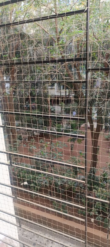 Balcony in 1 BHK Apartment at Spring Grove Uno Society, Kandivali East – for Rent