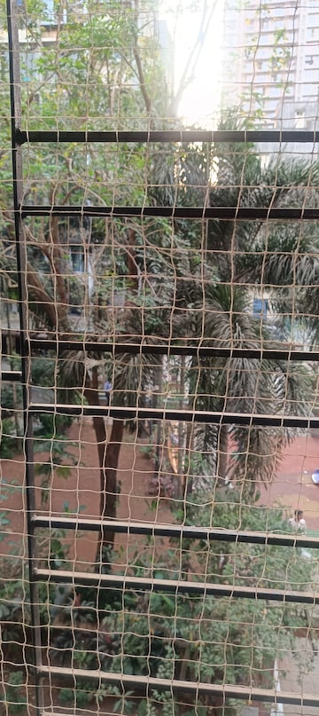 Balcony in 1 BHK Apartment at Spring Grove Uno Society, Kandivali East – for Rent