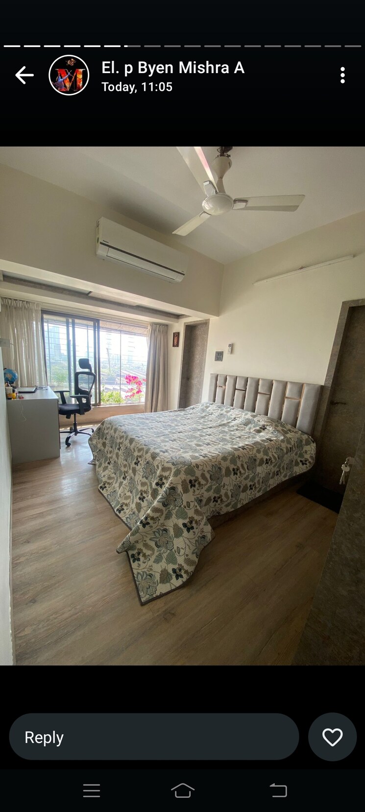 Bedroom, bhairav-darshan 3 Bedroom 1000 Sq.Ft. Apartment In Parel Mumbai 8284968