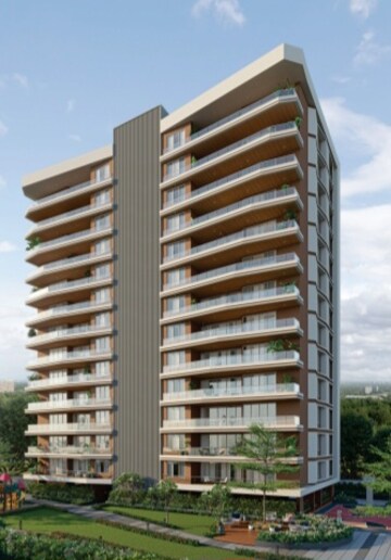 4 BHK Builder Floor – Exterior View View at Vesu - for Sale