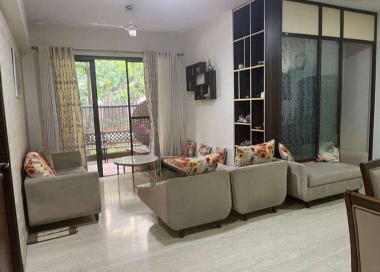 Living Room, lodha-sterling 3 Bedroom 1350 Sq.Ft. Apartment In Kolshet Road Thane 8285018