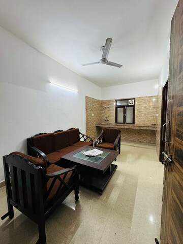 Living Room in 2 BHK Builder Floor at Freedom Fighters Enclave – for Rent