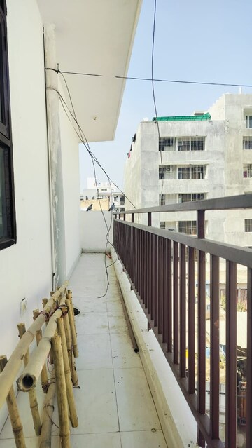 Balcony in 2 BHK Builder Floor at Freedom Fighters Enclave – for Rent