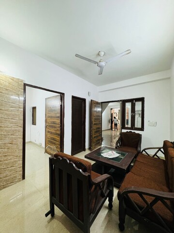 Master Bedroom in 2 BHK Builder Floor at Freedom Fighters Enclave – for Rent