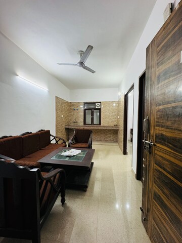Living Room in 2 BHK Builder Floor at Freedom Fighters Enclave – for Rent