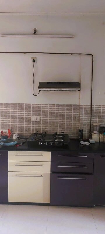 Kitchen in 3 BHK Apartment at Hiranandani Estate, Ghodbunder Road – for Rent