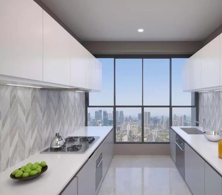 Kitchen, the-aga-hall-estate 3 Bedroom 1304 Sq.Ft. Apartment In Mazgaon Mumbai 8285080