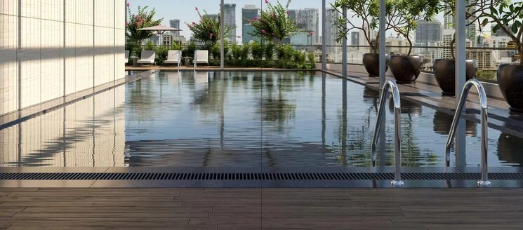 Swimming Pool, the-aga-hall-estate 3 Bedroom 1304 Sq.Ft. Apartment In Mazgaon Mumbai 8285080