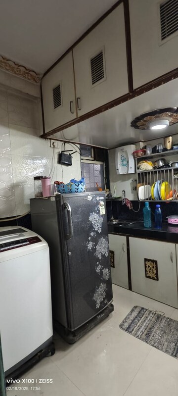 Kitchen in 1 BHK Apartment at Bindra Complex, Andheri East – for Rent