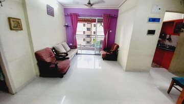 Living Room in 2 BHK Apartment at Puranik Hometown, Ghodbunder Road – for Sale