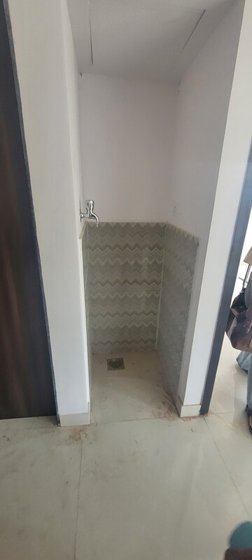 Bathroom in 1 BHK Apartment at Lodha Crown Quality Homes, Majiwada – for Rent