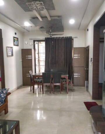Living Room in 3 BHK Apartment at Lodha Paradise, Majiwada – for Rent