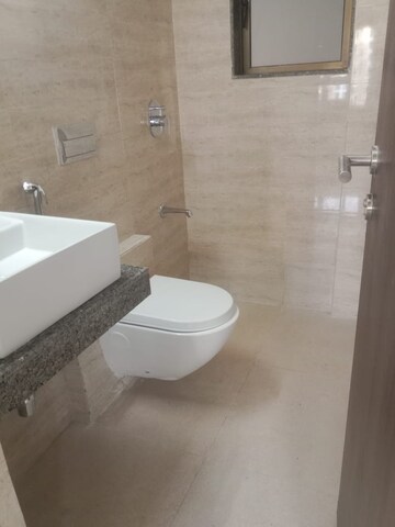 Bathroom in 2 BHK Apartment at Sunteck Maxxworld, Naigaon East – for Rent
