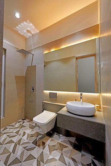 Attached Bathroom in 3 BHK Apartment at Ruparel Vivanza, Byculla – for Sale